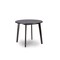 Baxton Studio Debbie Mid-Century Dark Brown Wood Round Dining Table 115-6210 - alternate 1
